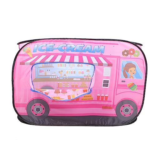 FUNNETOYU Eiswagen Spielzelt für Klappzelt für Drinnen Draußen Farbenfrohes Design Leicht zu Montieren für Spielspaß und Kreative Rollenspiele FUNNETOYU Eiswagen Spielzelt für Klappzelt für Drinnen Draußen Farbenfrohes Design Leicht zu Montieren für Spielspaß und Kreative Rollenspiele von FUNNETOYU