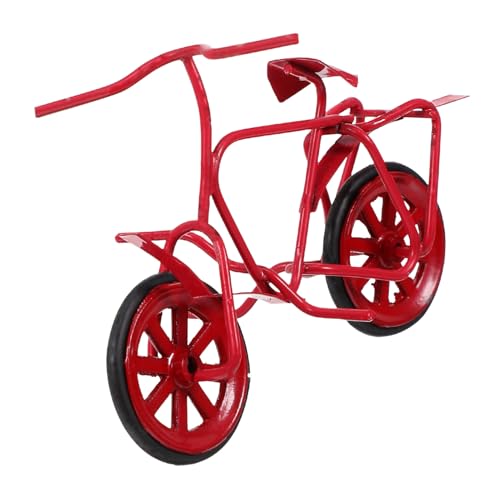 FUNNETOYU Fahrradmodell aus Kleines Künstliches Fahrrad für Puppenhaus Dekoration und Foto Requisiten und Langlebig für Kreative Miniaturen und Sammler FUNNETOYU Fahrradmodell aus Kleines Künstliches Fahrrad für Puppenhaus Dekoration und Foto Requisiten und Langlebig für Kreative Miniaturen und Sammler von FUNNETOYU