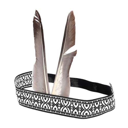 FUNNETOYU Feder Stirnband Ethnischer Stil Feder Kopfschmuck Für Festivalfeierlichkeiten Karnevalskostüm Accessoire Frauen Kopfschmuck FUNNETOYU Feder Stirnband Ethnischer Stil Feder Kopfschmuck Für Festivalfeierlichkeiten Karnevalskostüm Accessoire Frauen Kopfschmuck von FUNNETOYU