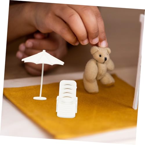 FUNNETOYU Fein Gearbeitete Puppenhaus Deko Realistische Mikro landschaftsfigur Geeignet für DIY Miniatur Garten und Modelle von FUNNETOYU