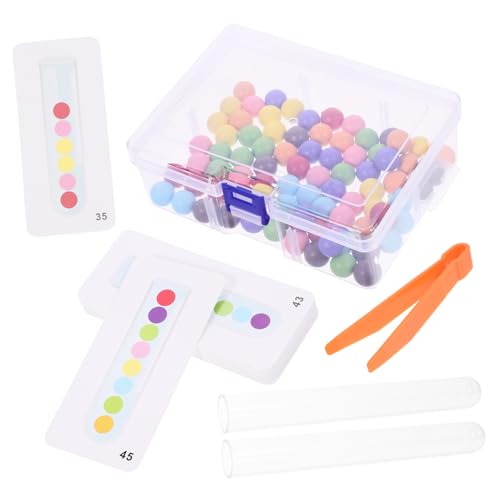 FUNNETOYU Feinmotorik für Kleinkinder Bunter Perlen Hand Augen Koordination Konzentrationstraining Langlebiges Lernspielzeug für Ab Jahren Aufbewahrungsbox FUNNETOYU Feinmotorik für Kleinkinder Bunter Perlen Hand Augen Koordination Konzentrationstraining Langlebiges Lernspielzeug für Ab Jahren Aufbewahrungsbox von FUNNETOYU
