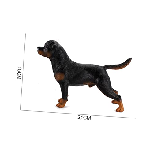 FUNNETOYU Feste Hund Figur Rottweiler Modell Realistisches Kognitives für Hochwertiges Kunststoff Tiermodell Dekoration für Zuhause oder Schule Lernspielzeug für Kreative FUNNETOYU Feste Hund Figur Rottweiler Modell Realistisches Kognitives für Hochwertiges Kunststoff Tiermodell Dekoration für Zuhause oder Schule Lernspielzeug für Kreative von FUNNETOYU