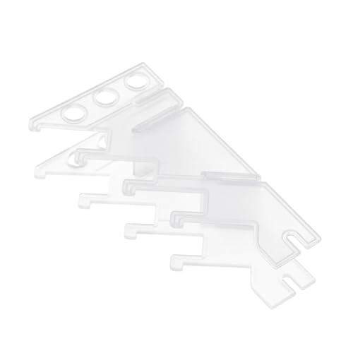 FUNNETOYU Finger Skateboard Display Stand Praktischer Aufbewahrungsrack aus Kunststoff für Sammlungen Installieren Vielseitig Einsetzbar für Zuhause und von FUNNETOYU