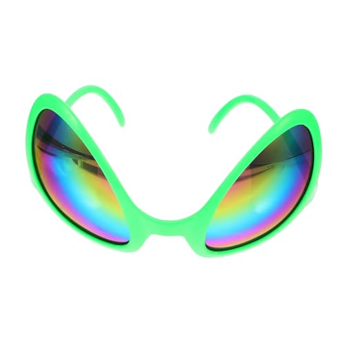 FUNNETOYU Funny Eyeglasses Für Partys Neon- Aliensonnenbrille Fotorequisiten Für Erwachsene Lustige Brillen Für Kostüme Und Veranstaltungen FUNNETOYU Funny Eyeglasses Für Partys Neon- Aliensonnenbrille Fotorequisiten Für Erwachsene Lustige Brillen Für Kostüme Und Veranstaltungen von FUNNETOYU