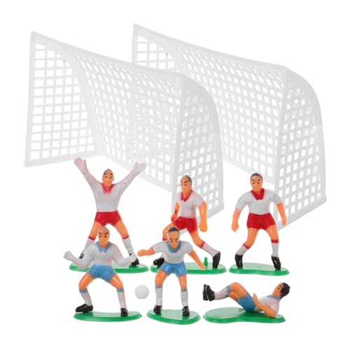 FUNNETOYU Fußball Cake Dekoration Langlebige PVC Figuren Wiederverwendbar Vielseitig Einsetzbar für Geburtstagsfeier und Miniaturlandschaft Fußball Geburtstagstorten Deko für Fans FUNNETOYU Fußball Cake Dekoration Langlebige PVC Figuren Wiederverwendbar Vielseitig Einsetzbar für Geburtstagsfeier und Miniaturlandschaft Fußball Geburtstagstorten Deko für Fans von FUNNETOYU