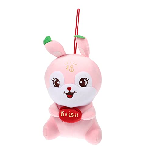 FUNNETOYU Futter Zum Laufen Von Kaninchen Stoffpuppe Kaninchen-Maskottchen-Puppe Hasenpuppe Desktop-kaninchenpuppe Neujahrsdekoration Neujahrsvorräte 2023 Kaninchenpuppe Rosa Plüsch FUNNETOYU Futter Zum Laufen Von Kaninchen Stoffpuppe Kaninchen-Maskottchen-Puppe Hasenpuppe Desktop-kaninchenpuppe Neujahrsdekoration Neujahrsvorräte 2023 Kaninchenpuppe Rosa Plüsch von FUNNETOYU