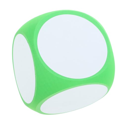 FUNNETOYU Große Beschreibbare Würfel DIY Schaumwürfel für Spiele Grüner Farbton für Klassenzimmer und Partys Vielseitige Anwendung als Spielrequisit Design für Angenehme Handhabung FUNNETOYU Große Beschreibbare Würfel DIY Schaumwürfel für Spiele Grüner Farbton für Klassenzimmer und Partys Vielseitige Anwendung als Spielrequisit Design für Angenehme Handhabung von FUNNETOYU