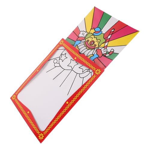 FUNNETOYU Große Farbwechsel Spielkarte für Zaubertricks Kinderfreundliches Design Einfache Handhabung Bunte Farbwechsel für Bühnenauftritte Partys und Magische Darbietungen von FUNNETOYU