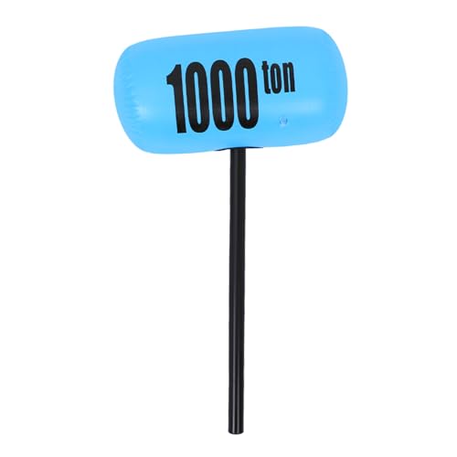 FUNNETOYU Großer Aufblasbarer PVC Hammer für Einzigartiges Luftspielzeug mit Hammerform Vielseitig für Partyspiele Cosplay Indoor Outdoor aktivitäten Blaues FUNNETOYU Großer Aufblasbarer PVC Hammer für Einzigartiges Luftspielzeug mit Hammerform Vielseitig für Partyspiele Cosplay Indoor Outdoor aktivitäten Blaues von FUNNETOYU