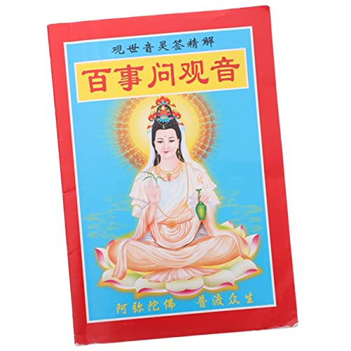 FUNNETOYU Guanyin Zeichen Wahrsagerei Stütze Singen Erzählen Die Du Wahrsagendes Buch Wahrscheinlichkeit Wahrsagungsbuch Für Buddhistische Tempel Wahrsagen Requisite Papier FUNNETOYU Guanyin Zeichen Wahrsagerei Stütze Singen Erzählen Die Du Wahrsagendes Buch Wahrscheinlichkeit Wahrsagungsbuch Für Buddhistische Tempel Wahrsagen Requisite Papier von FUNNETOYU