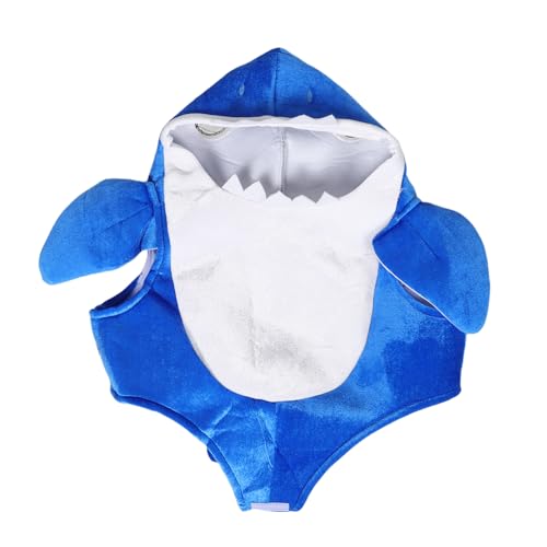 FUNNETOYU Haikostüm Halloween Animal Outfit Weicher Atmungsaktiver Bequemes Einteiler-design Geeignet für Jungen Mädchen Geburtstags Gruppenkostüme Kinderfreundlich für Partys und von FUNNETOYU