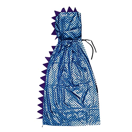 FUNNETOYU Halloween Dinosaur Umhang Kinderkostüm Dinosaurier Cape mit Coolem Design für Fasching Karneval und Bühnenauftritte Jungen Mädchen von FUNNETOYU