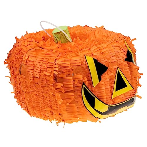 FUNNETOYU Halloween Piñata Deko Kürbis Piñata für Kinderpartys für Halloween Feiern mit für Süßigkeiten und Sichere Materialien Kreative Gestaltung von FUNNETOYU