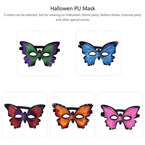 FUNNETOYU Halloween-maske Cosplay -kostüm Kostüme Halloweenkostüm Vollgesichtsmasken-cosplay Party-maske Maske Reinigen Maskerademaske Cosplay-maske Halloween -partyzubehör Lustig Yellow Pu von FUNNETOYU