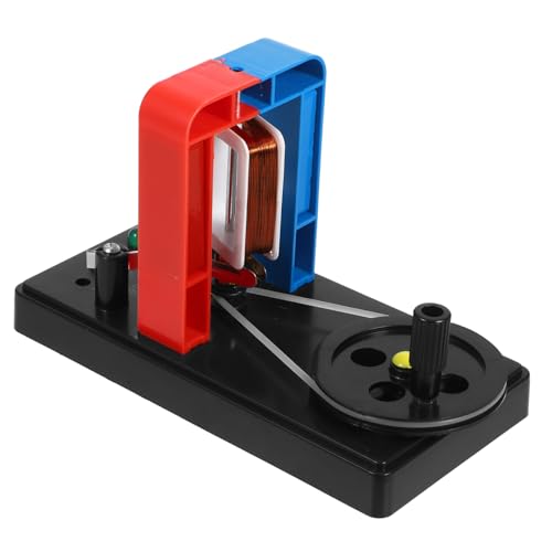 FUNNETOYU Handkurbel Dc Stromerzeuger Handbetriebenes Physik Experimentiergerät Labor Ausrüstung Pädagogisches Elektromotor Lernspielzeug für Schüler von FUNNETOYU
