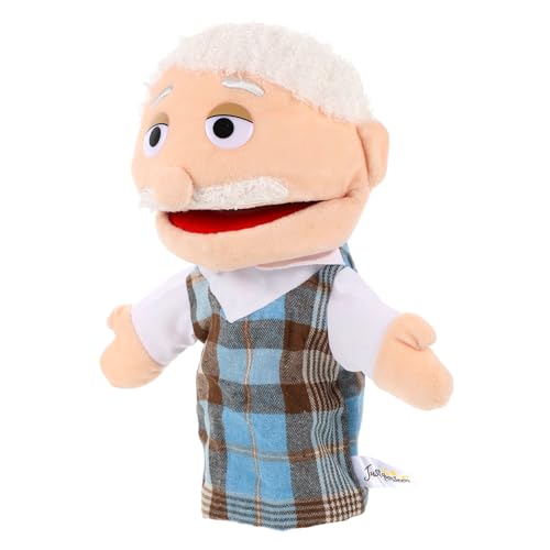 FUNNETOYU Handpuppe Großvater Interaktive DIY Handspielzeug Figur Für Erwachsene Lebensechtes Puppenspielzeug Für Geschichtenerzählen Und Kreative Aufführungen FUNNETOYU Handpuppe Großvater Interaktive DIY Handspielzeug Figur Für Erwachsene Lebensechtes Puppenspielzeug Für Geschichtenerzählen Und Kreative Aufführungen von FUNNETOYU