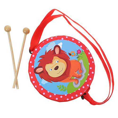 FUNNETOYU Handtrommel Set für Tragbares Percussion Instrument mit Trommelstock Robust und Leicht für Musikunterricht und Kreative Spielzeiten FUNNETOYU Handtrommel Set für Tragbares Percussion Instrument mit Trommelstock Robust und Leicht für Musikunterricht und Kreative Spielzeiten von FUNNETOYU