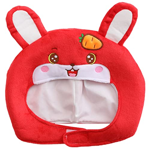 FUNNETOYU Hasenmütze Ohren Hut Kostüm Kaninchen Plüschhasen Hase Plüsch Hut Mit Hasenohren Rosa Hasenhut Cosplay-hase Hasenohren Stirnband Plüsch-kopfbedeckung Partygeschenk Pp Baumwolle Rot FUNNETOYU Hasenmütze Ohren Hut Kostüm Kaninchen Plüschhasen Hase Plüsch Hut Mit Hasenohren Rosa Hasenhut Cosplay-hase Hasenohren Stirnband Plüsch-kopfbedeckung Partygeschenk Pp Baumwolle Rot von FUNNETOYU
