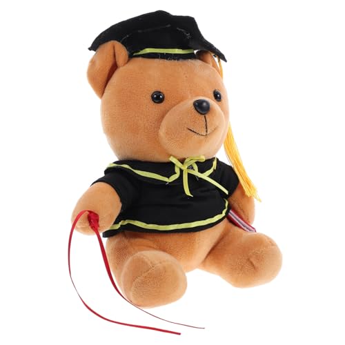 FUNNETOYU Herzlichen Glückwunsch Party Abschlussbär Plush Dupp Für Absolventen Abschlusssaison Stofftierbär Stoff -abschlussbär Doll Puppe von FUNNETOYU