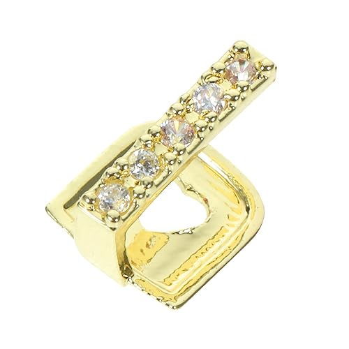 FUNNETOYU Hip Hop Zähne Grill mit Strass Abnehmbarer Zahnschmuck für Cosplay und Partys Langlebiger Zahnersatz aus Feinem Passend für Menschen FUNNETOYU Hip Hop Zähne Grill mit Strass Abnehmbarer Zahnschmuck für Cosplay und Partys Langlebiger Zahnersatz aus Feinem Passend für Menschen von FUNNETOYU