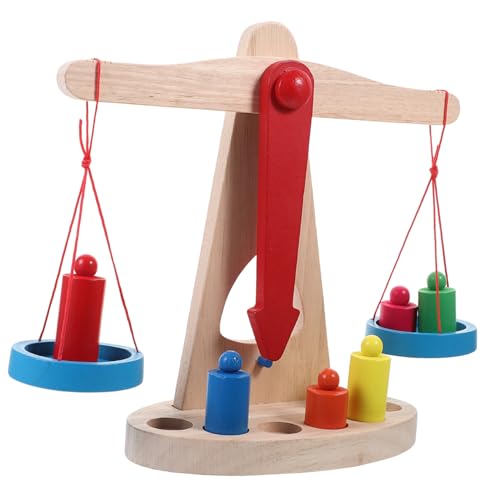 FUNNETOYU Holz Balance Lernspielzeug für Montessori Wissenschaftsspielzeug zum Zählen Rechnen Fördert Unabhängiges Denken Leichtes Holzmaterial Klassenzimmer FUNNETOYU Holz Balance Lernspielzeug für Montessori Wissenschaftsspielzeug zum Zählen Rechnen Fördert Unabhängiges Denken Leichtes Holzmaterial Klassenzimmer von FUNNETOYU