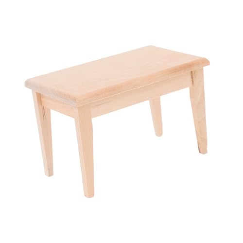 FUNNETOYU Holz Dekoration Eleganter Mini Schreibtisch für Puppenhaus Zubehör Realistisches Design für Szenen und Bastelprojekte FUNNETOYU Holz Dekoration Eleganter Mini Schreibtisch für Puppenhaus Zubehör Realistisches Design für Szenen und Bastelprojekte von FUNNETOYU