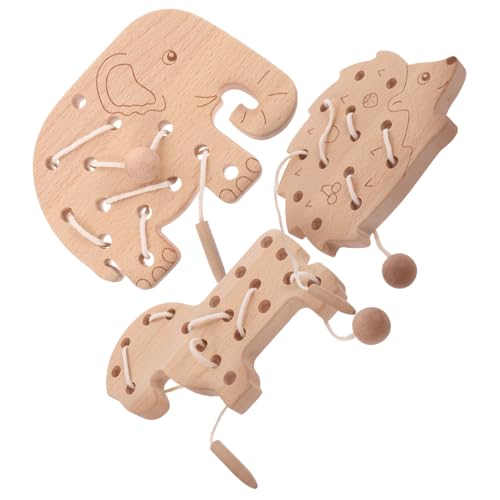 FUNNETOYU Holz Fädelspielzeug für Kleinkinder Lernspielzeug Motorikspielzeug Feinmotorik Hand Auge koordination und Problemlösung für Junge Mädchen und Kleinkinder FUNNETOYU Holz Fädelspielzeug für Kleinkinder Lernspielzeug Motorikspielzeug Feinmotorik Hand Auge koordination und Problemlösung für Junge Mädchen und Kleinkinder von FUNNETOYU