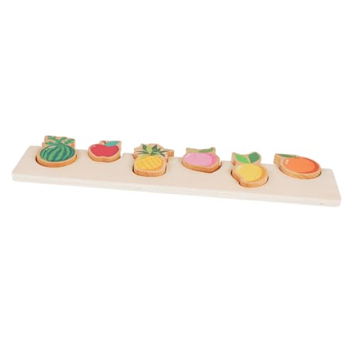FUNNETOYU Holz Formenpuzzle Stabiles Glattes Material Farbige Sichere Formen Fördert Kreativität Logisches und Hand Koordination Lernspielzeug für Vorschulkinder von FUNNETOYU
