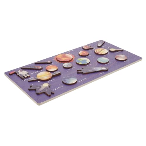 FUNNETOYU Holz Sonnensystem Puzzle Großer Planetensatz für Kleinkinder Jahre Interaktives Lernspielzeug Denkfähigkeit und Feinmotorik Pädagogisches Montessori Spiel für Frühe Bildung FUNNETOYU Holz Sonnensystem Puzzle Großer Planetensatz für Kleinkinder Jahre Interaktives Lernspielzeug Denkfähigkeit und Feinmotorik Pädagogisches Montessori Spiel für Frühe Bildung von FUNNETOYU