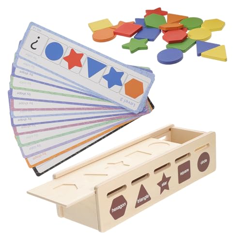 FUNNETOYU Holz Steckspielzeug Farbige Formen Sortierbox Montessori Motorikspielzeug für Kleinkinder Jahre Frühkindliche Hand Auge Koordination FUNNETOYU Holz Steckspielzeug Farbige Formen Sortierbox Montessori Motorikspielzeug für Kleinkinder Jahre Frühkindliche Hand Auge Koordination von FUNNETOYU