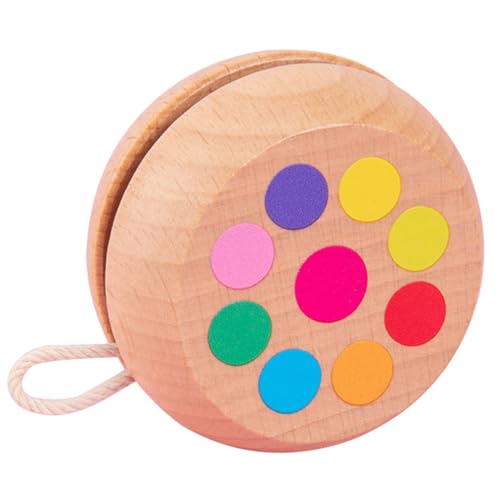 FUNNETOYU Holz Yo yo aus Buche Stabiles Sicheres Holzfingerspielzeug mit Niedlichen Tiermotiven Fördert Hand Auge koordination und Spielspaß für Jungen und Mädchen FUNNETOYU Holz Yo yo aus Buche Stabiles Sicheres Holzfingerspielzeug mit Niedlichen Tiermotiven Fördert Hand Auge koordination und Spielspaß für Jungen und Mädchen von FUNNETOYU