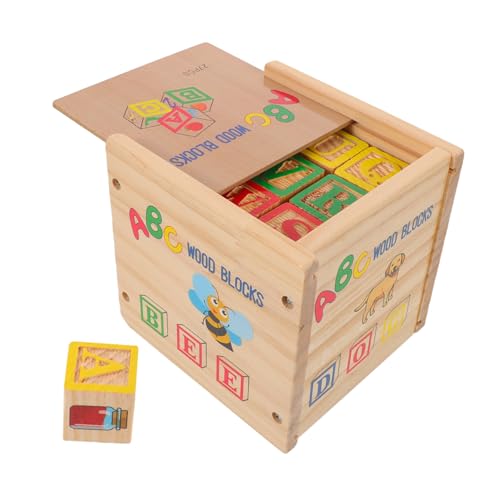 FUNNETOYU Holz-bausteine mit Zahlen und Buchstaben aus Natürlichem Holz Bunte Montessori Lernspielzeug für Vorschulkinder Fördert Kreativität Feinmotorik und Frühkindliche Bildung FUNNETOYU Holz-bausteine mit Zahlen und Buchstaben aus Natürlichem Holz Bunte Montessori Lernspielzeug für Vorschulkinder Fördert Kreativität Feinmotorik und Frühkindliche Bildung von FUNNETOYU