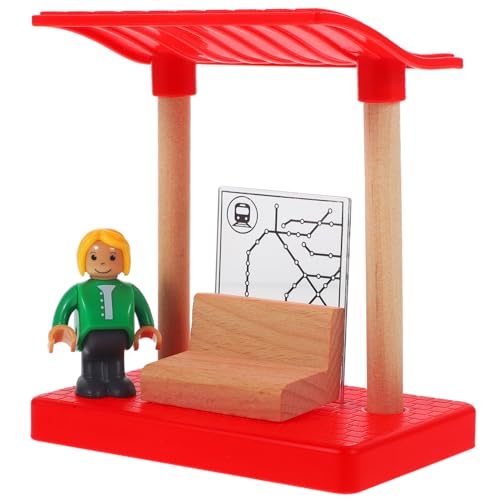 FUNNETOYU Holzeisenbahn Zubehör Miniatur für Fördert Feinmotorik Kreativität Sicheres Design mit Abgerundeten Kanten für Fantasievolles FUNNETOYU Holzeisenbahn Zubehör Miniatur für Fördert Feinmotorik Kreativität Sicheres Design mit Abgerundeten Kanten für Fantasievolles von FUNNETOYU