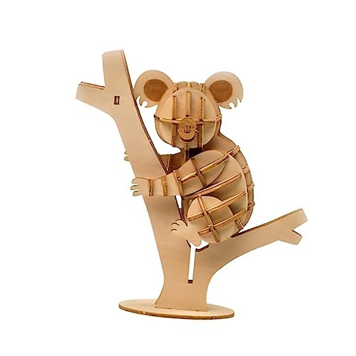 FUNNETOYU Holzpuzzle DIY für Hölzernes Kinderpuzzle Hand Auge Koordination und Praktischen Fähigkeiten für Jungen von FUNNETOYU