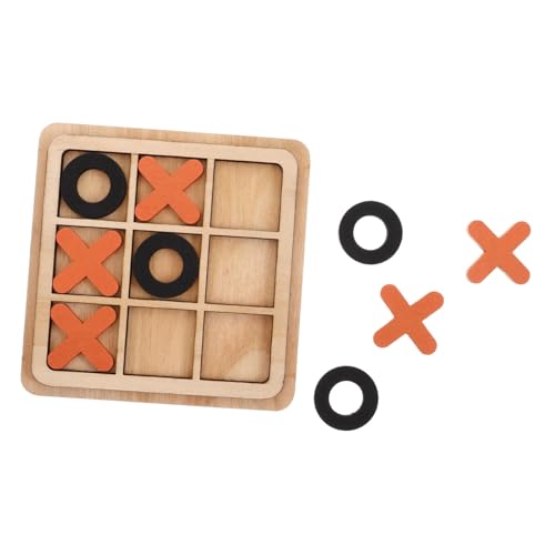 FUNNETOYU Holzspiel Personen Brettspiel Lernspiel Montessori Denkspiel Kindergarten Grundschule Familienspiel Fördert Strategisches und Eltern Junge Mädchen Interaktion aus Natürlichem Holz von FUNNETOYU