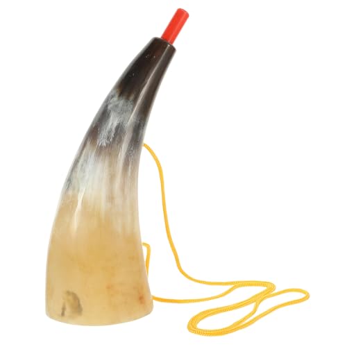 FUNNETOYU Horn aus Ochsenhorn Halloween Piraten Cosplay Requisite Zufällige Farben für Kostümpartys Karneval und Festivals Sicher und Dekorativ Zufällige Farbe Zufällige Farbe von FUNNETOYU