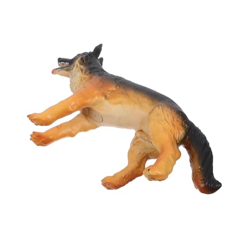 FUNNETOYU Hundespielzeug Für Figuren Fuchs Schuss Roboter Haustier Kauer Welpe Hundeplüschspielzeug Hundefigur Modell Gefälschtes Tiermodell Realistisches Hundemodell Black Baumwolle FUNNETOYU Hundespielzeug Für Figuren Fuchs Schuss Roboter Haustier Kauer Welpe Hundeplüschspielzeug Hundefigur Modell Gefälschtes Tiermodell Realistisches Hundemodell Black Baumwolle von FUNNETOYU