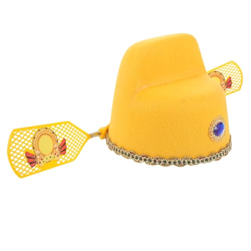 FUNNETOYU Hut zeigen Sonnenhut Kappe Clownhut Top-Hat-Stirnband lustiger Piratenhut partyhüte festival cap Festlicher Hut Cosplay-Filzhut Karnevalshut Kostümprop gefühlt Yellow FUNNETOYU Hut zeigen Sonnenhut Kappe Clownhut Top-Hat-Stirnband lustiger Piratenhut partyhüte festival cap Festlicher Hut Cosplay-Filzhut Karnevalshut Kostümprop gefühlt Yellow von FUNNETOYU