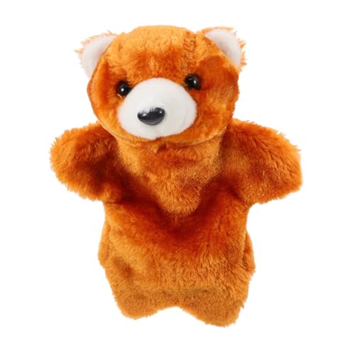 FUNNETOYU Interaktive Handpuppe Bär Plüschtier aus Weichem PP Baumwollstoff Pädagogisches Tier für Fördert Soziales Lernen und Geschichten Erzählen FUNNETOYU Interaktive Handpuppe Bär Plüschtier aus Weichem PP Baumwollstoff Pädagogisches Tier für Fördert Soziales Lernen und Geschichten Erzählen von FUNNETOYU