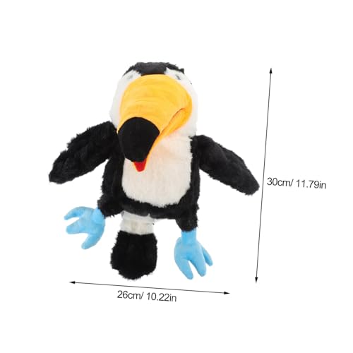 FUNNETOYU Interaktive Plüsch Handpuppe Großer Vogel Kuscheltier Storytelling für Cartoon Tierfigur aus Weichem PP Baumwollmaterial Waschbar und Liebevoll Gestaltet FUNNETOYU Interaktive Plüsch Handpuppe Großer Vogel Kuscheltier Storytelling für Cartoon Tierfigur aus Weichem PP Baumwollmaterial Waschbar und Liebevoll Gestaltet von FUNNETOYU