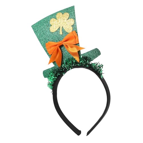 FUNNETOYU Irisches Festival Haarreif mit Kleinem Hut und Schleife Perfektes Accessoire für Patrick's Day Karneval Weihnachtsfeiern und Themenpartys FUNNETOYU Irisches Festival Haarreif mit Kleinem Hut und Schleife Perfektes Accessoire für Patrick's Day Karneval Weihnachtsfeiern und Themenpartys von FUNNETOYU
