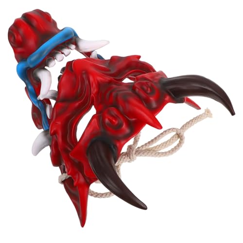FUNNETOYU Japanische Hannya Maske Halloween Dämonen Kostüm Accessoire Cosplay für Horror Partys und Themenveranstaltungen FUNNETOYU Japanische Hannya Maske Halloween Dämonen Kostüm Accessoire Cosplay für Horror Partys und Themenveranstaltungen von FUNNETOYU