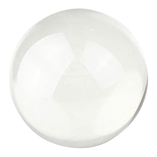 FUNNETOYU Jonglierbälle Aus Acryl Schaumstoff-bällebad Klare Ornamentkugeln Diamant-vasenfüller Geriffelt Quietschend Leuchtende Kugeln Luftstrom Bälle Für Hunde Werfen Hundeball Transparent von FUNNETOYU