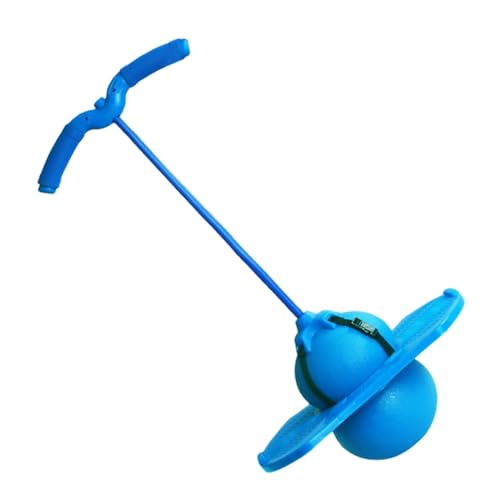 FUNNETOYU Jumping Ball mit Griff und Seil Rutschfester Fitnessball zum Springen und Balancieren Weiches Outdoor für Mädchen und Jungen Abnehmbarer Griff für Vielseitigen Sprungspaß von FUNNETOYU