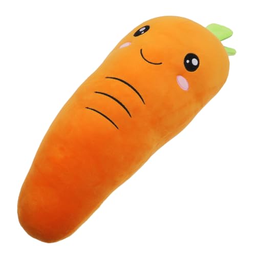 FUNNETOYU Karottenpuppe für kinderspielzeug Funny Present Toys Plüsch Karotten-Puppen- Schlafkissen für interessante Kinderpuppe PP Baumwolle Orange FUNNETOYU Karottenpuppe für kinderspielzeug Funny Present Toys Plüsch Karotten-Puppen- Schlafkissen für interessante Kinderpuppe PP Baumwolle Orange von FUNNETOYU