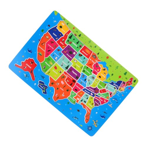 FUNNETOYU Karte Der Usa Bodenrätsel Lernrätsel Usa-Puzzle Flaggen Der Welt Weltkarte Usa Karte Kartenrätsel Uns Karte Usa-Karte Für Map Der Vereinigten Staaten Hölzern FUNNETOYU Karte Der Usa Bodenrätsel Lernrätsel Usa-Puzzle Flaggen Der Welt Weltkarte Usa Karte Kartenrätsel Uns Karte Usa-Karte Für Map Der Vereinigten Staaten Hölzern von FUNNETOYU