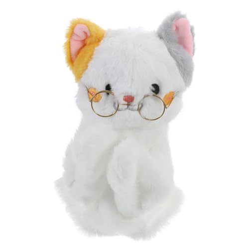 FUNNETOYU Katzenhand -Puppenspielzeug Plüsch Handpuppe Lustige Tierhandpuppe tierisches Plüschtier Entzückende Handpuppen Rollenspiel Handpuppe Plüschtier -Handpuppe Marionette Metall Weiß FUNNETOYU Katzenhand -Puppenspielzeug Plüsch Handpuppe Lustige Tierhandpuppe tierisches Plüschtier Entzückende Handpuppen Rollenspiel Handpuppe Plüschtier -Handpuppe Marionette Metall Weiß von FUNNETOYU