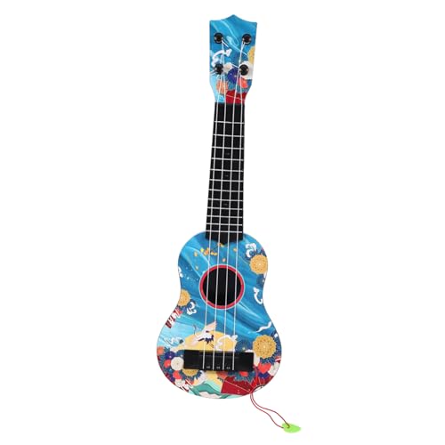 FUNNETOYU Kindergitarre Ukulele für Saiten Einfach zu Bedienen Musikinstrument für Anfänger Fördert Musikalische Fähigkeiten Jungen FUNNETOYU Kindergitarre Ukulele für Saiten Einfach zu Bedienen Musikinstrument für Anfänger Fördert Musikalische Fähigkeiten Jungen von FUNNETOYU
