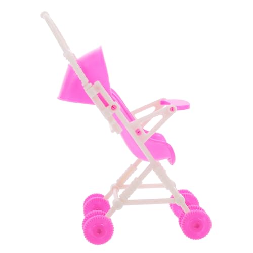 FUNNETOYU Kinderwagenspielzeug für Puppen Kompakter Puppenwagen mit Feiner Handwerkskunst für Rollenspiele und Puppenhäuser Leicht Einfach zu Verstauen Dekoration FUNNETOYU Kinderwagenspielzeug für Puppen Kompakter Puppenwagen mit Feiner Handwerkskunst für Rollenspiele und Puppenhäuser Leicht Einfach zu Verstauen Dekoration von FUNNETOYU