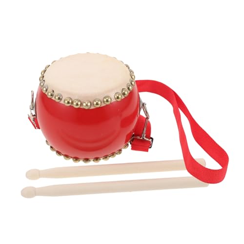 FUNNETOYU Kleines Trommelset für Tragegurt und Schlagstöcken Robuster Percussion Kinderinstrument Einfach zu Lernen für Kleinkinder zur Musikalischen Früherziehung FUNNETOYU Kleines Trommelset für Tragegurt und Schlagstöcken Robuster Percussion Kinderinstrument Einfach zu Lernen für Kleinkinder zur Musikalischen Früherziehung von FUNNETOYU